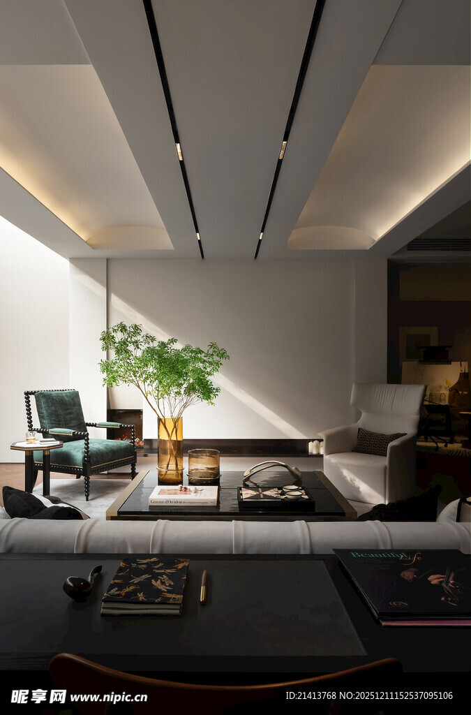 现代简约风格客厅室内景