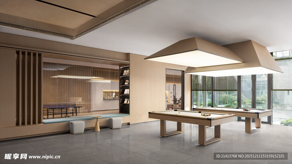 现代简约风宽敞室内空间