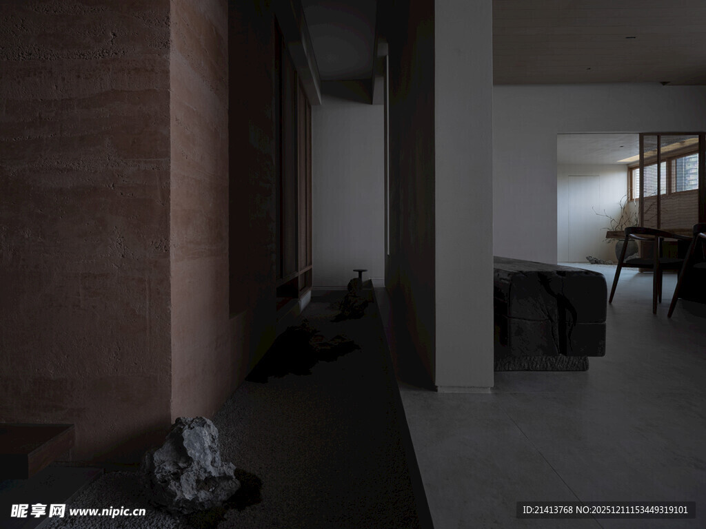 现代简约风室内空间一角