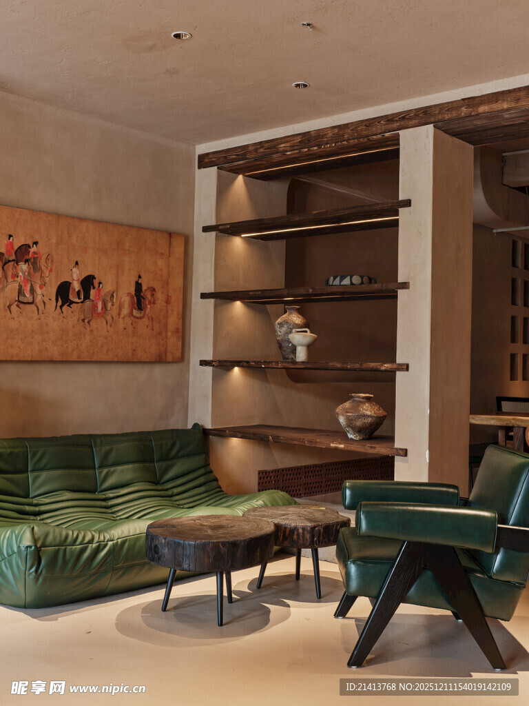 现代简约风客厅家居场景