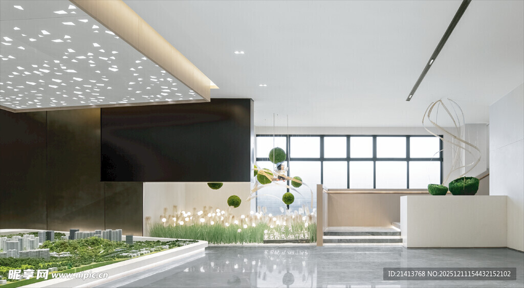 现代简约风客厅室内设计