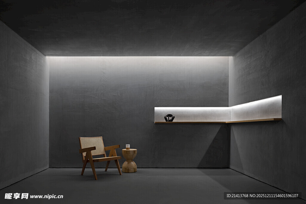 简约风室内一角展示