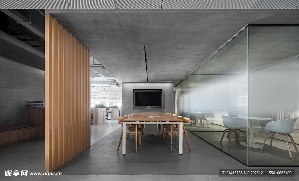 现代简约风开放式室内空间