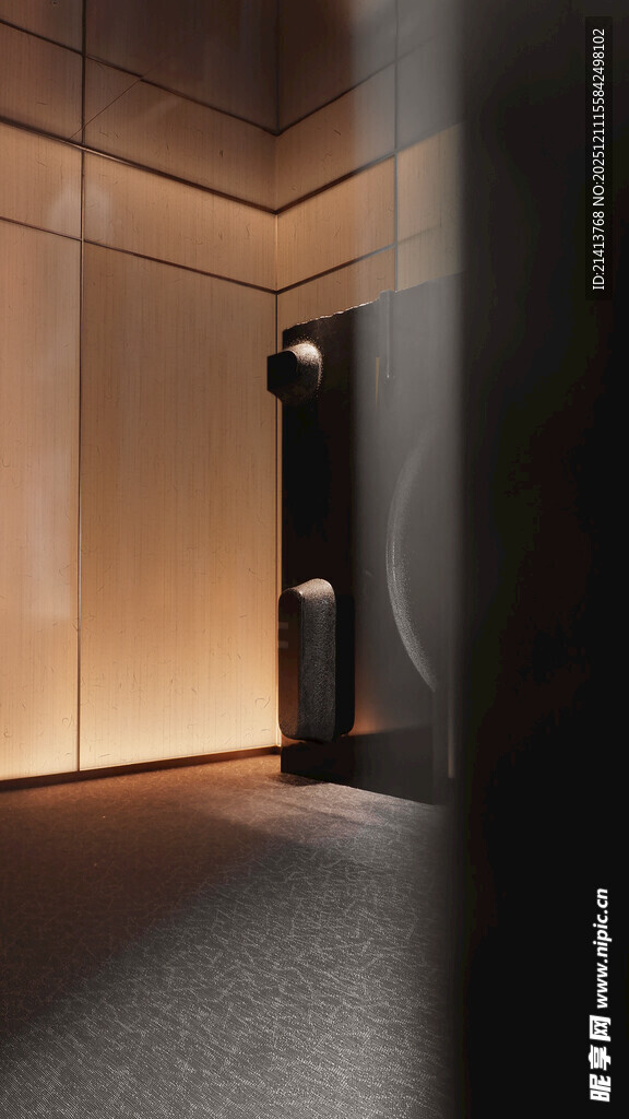 现代简约风格电梯内部空间