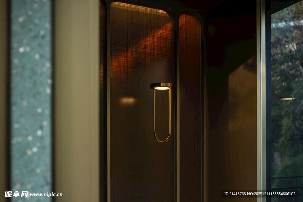 现代奢华风格的室内门设计