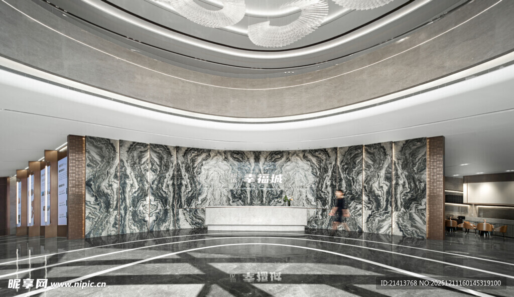 现代豪华大厅室内空间设计