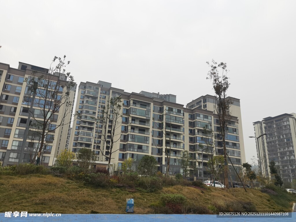 高层住宅区景观