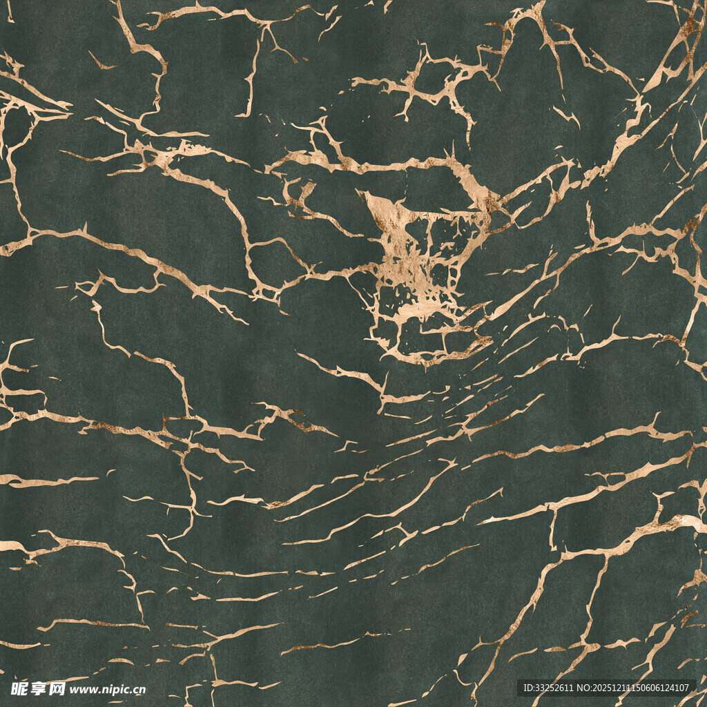深绿大理石纹理图案