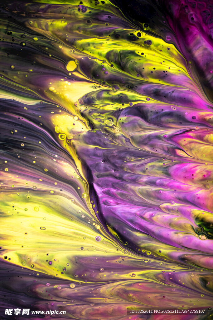 梦幻色彩流体艺术纹理