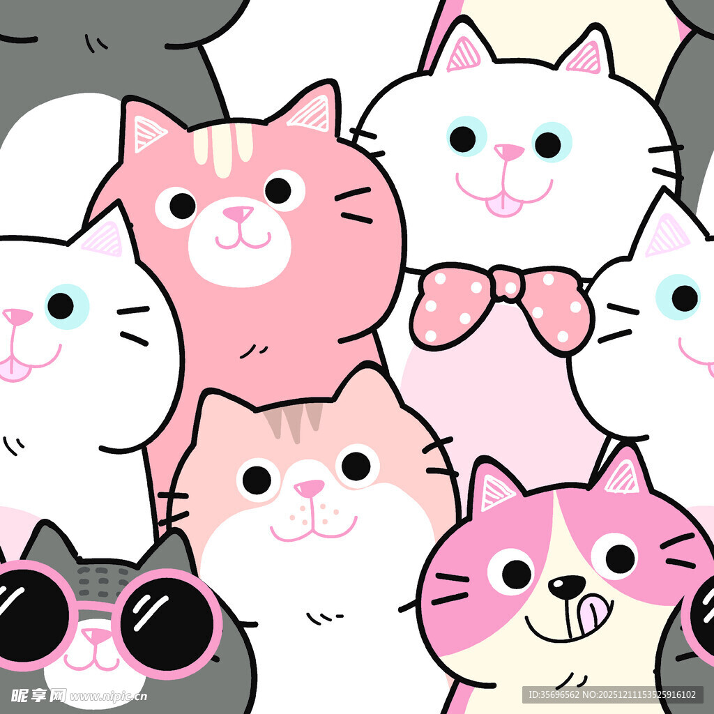 可爱猫咪大集合