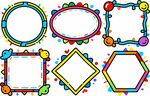 多彩创意边框图案集合