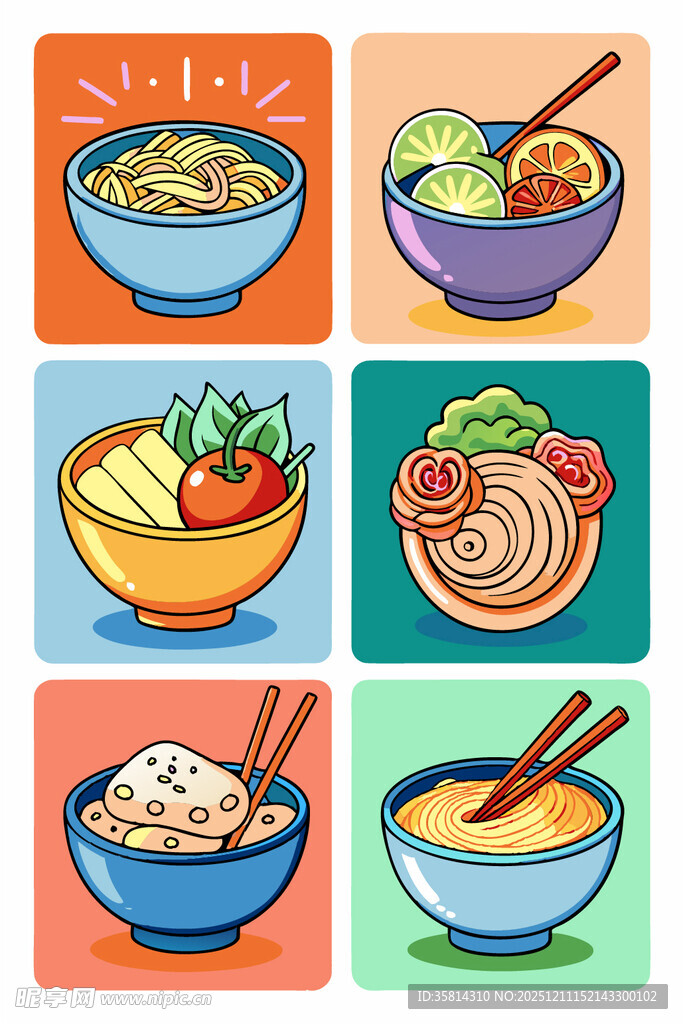 多彩美味中式面食集锦