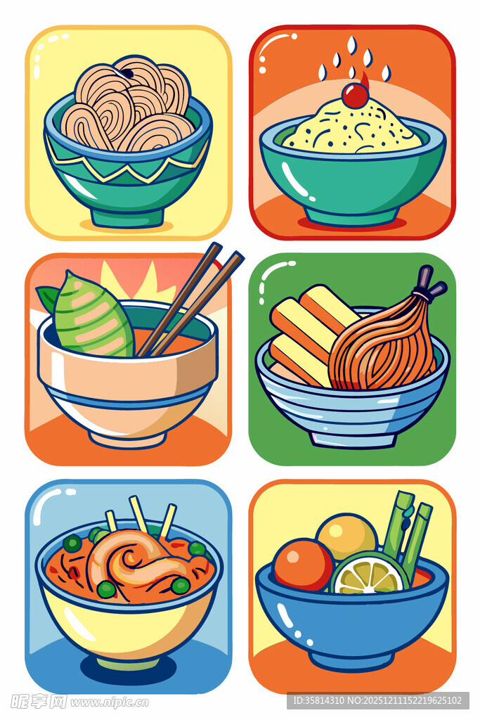 多彩美味面食集锦