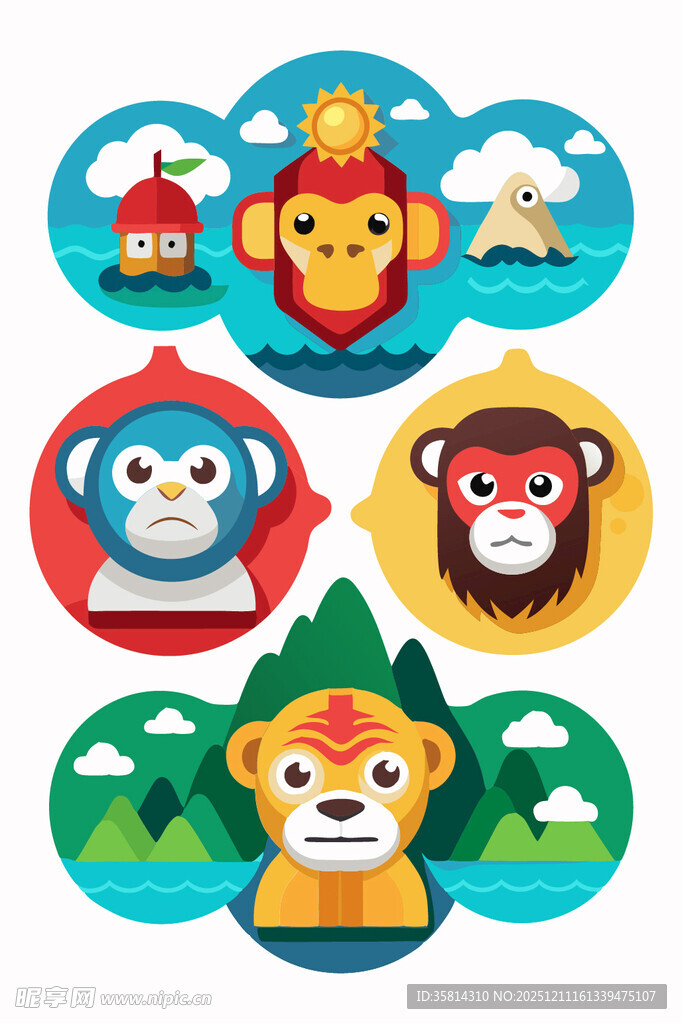 可爱动物头像集合