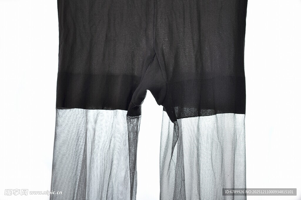 灰色丝袜透气细节展示