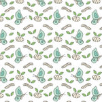 蝴蝶图案的清新背景