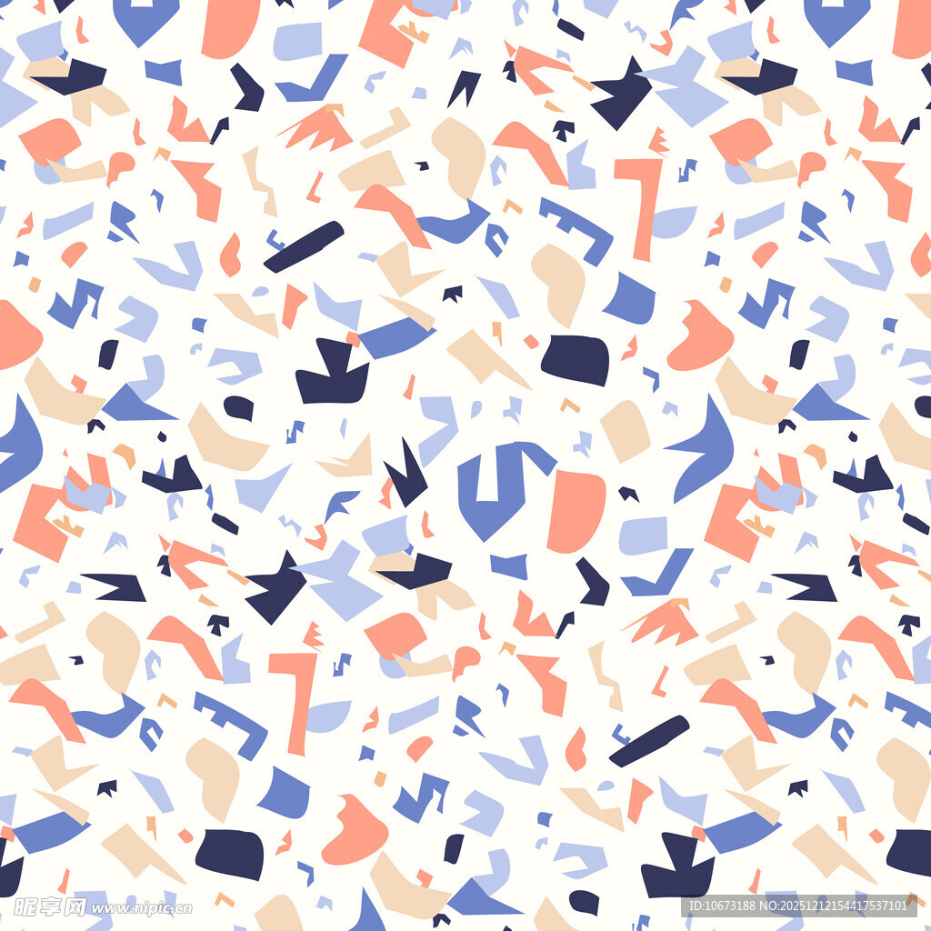 多彩抽象几何图案背景