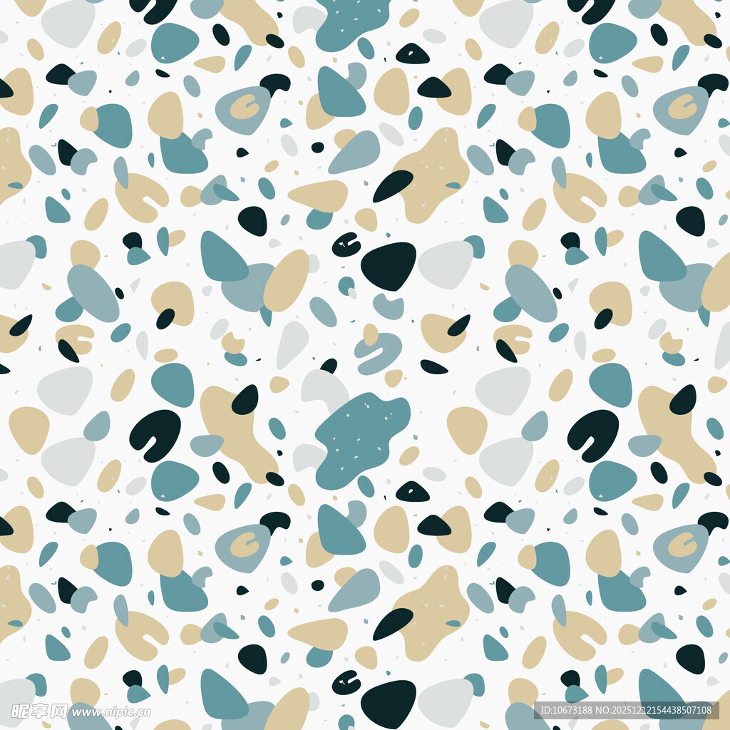 多彩几何图案抽象背景图