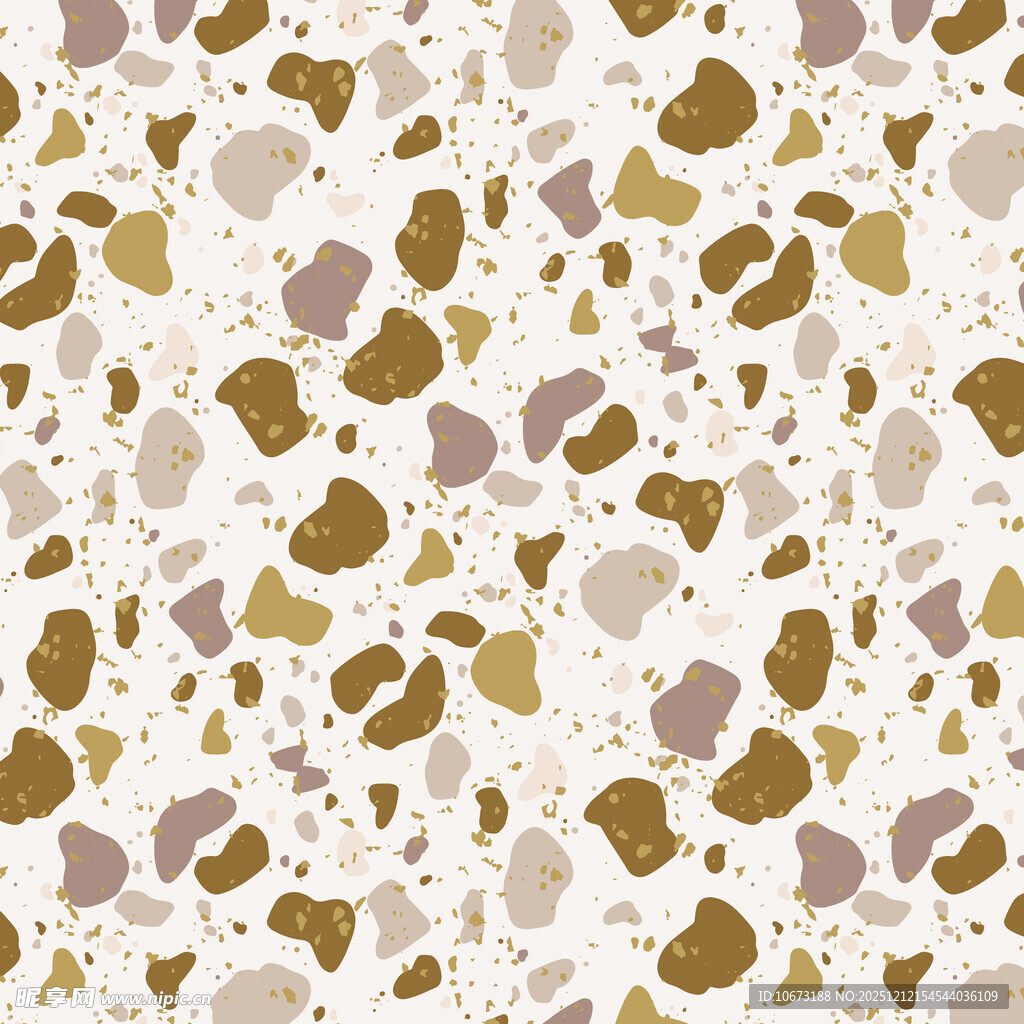 多彩水磨石纹理图案