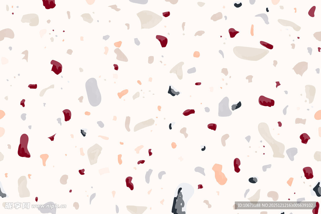 多彩水磨石纹理背景图