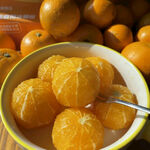 碗中鲜剥橘子色泽诱人