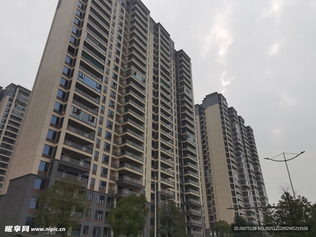 高层住宅小区建筑景观
