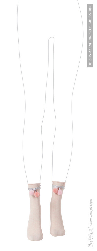 时尚女士长袜与高跟鞋