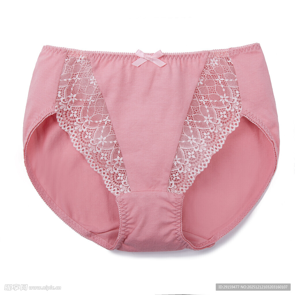 粉色蕾丝女士内裤
