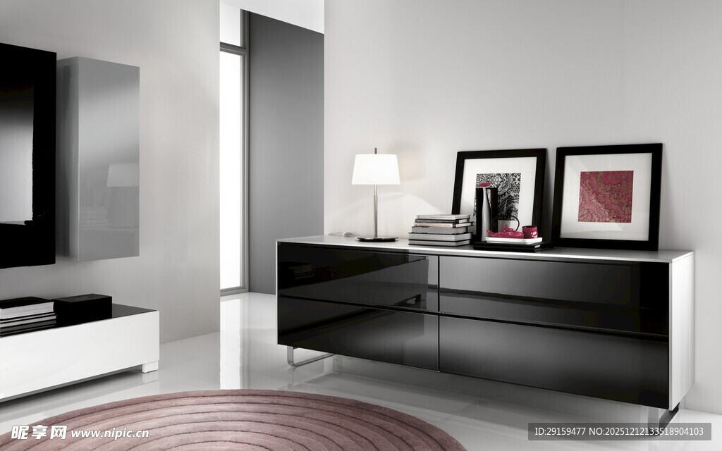 现代简约风格客厅电视柜