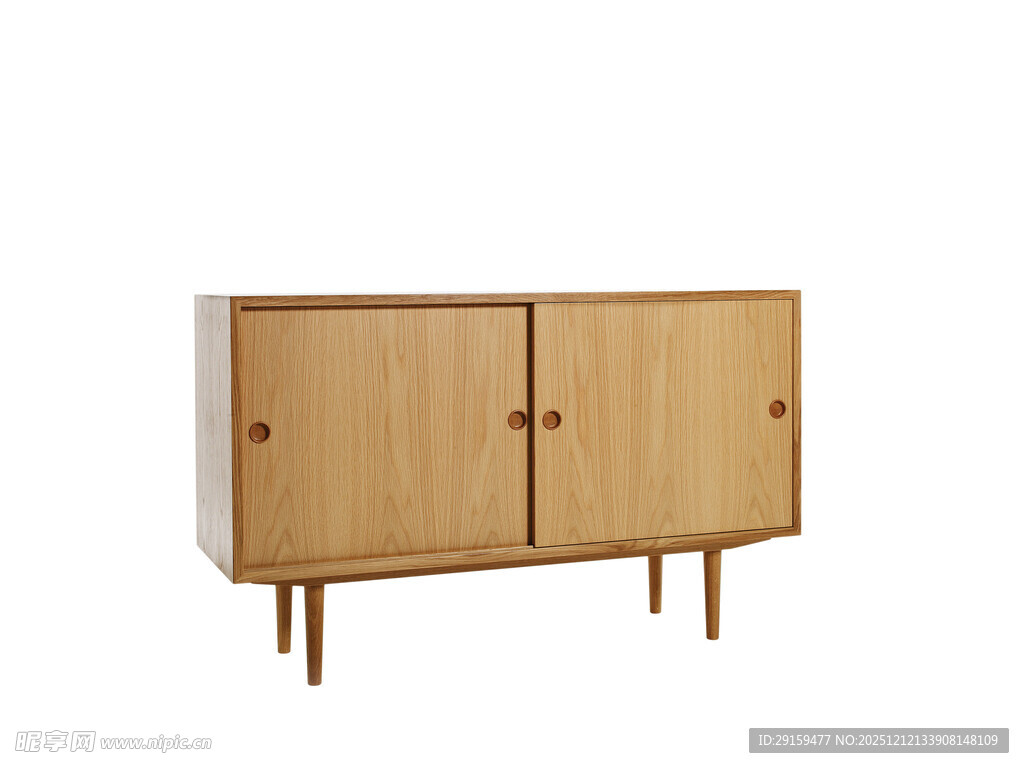 简约木质双门储物柜