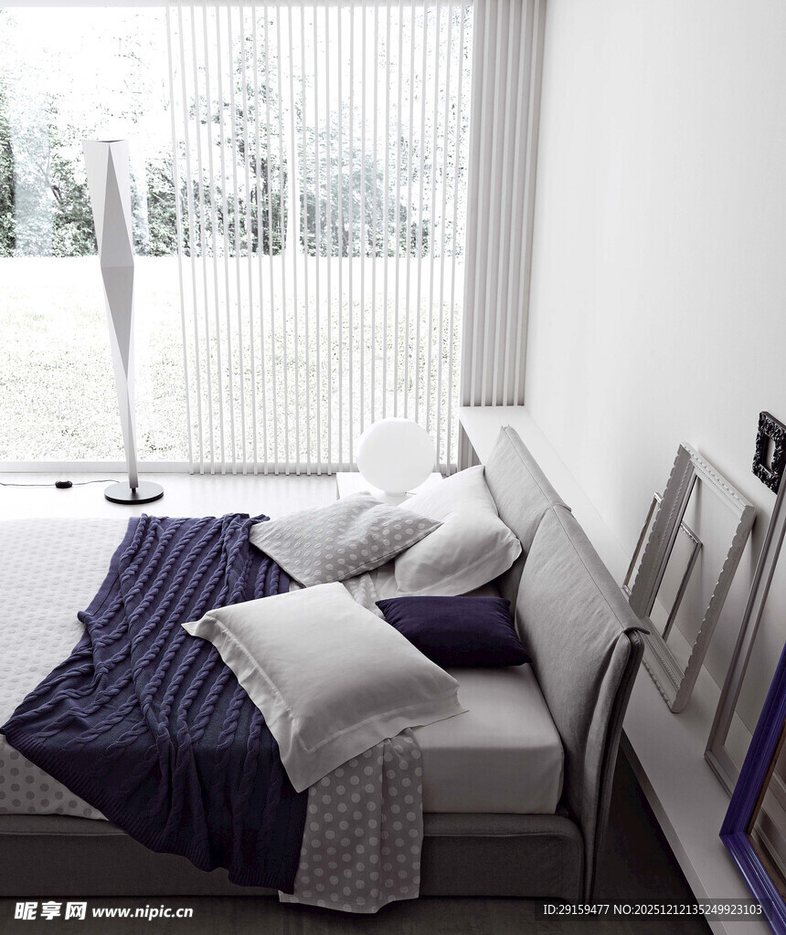 简约现代风格的温馨卧室