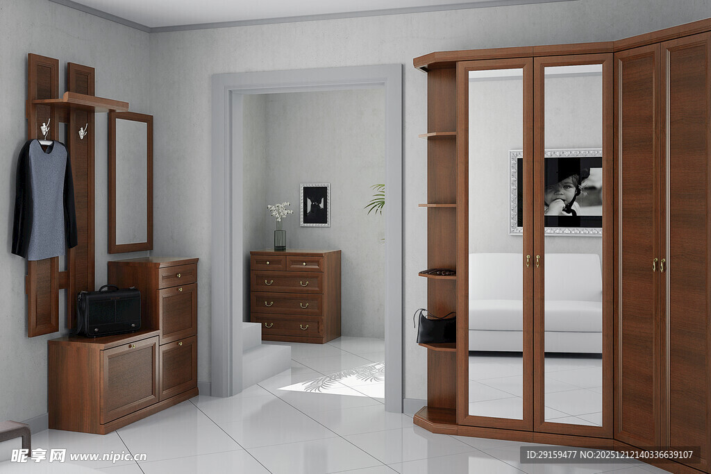 现代简约风格木质家居空间