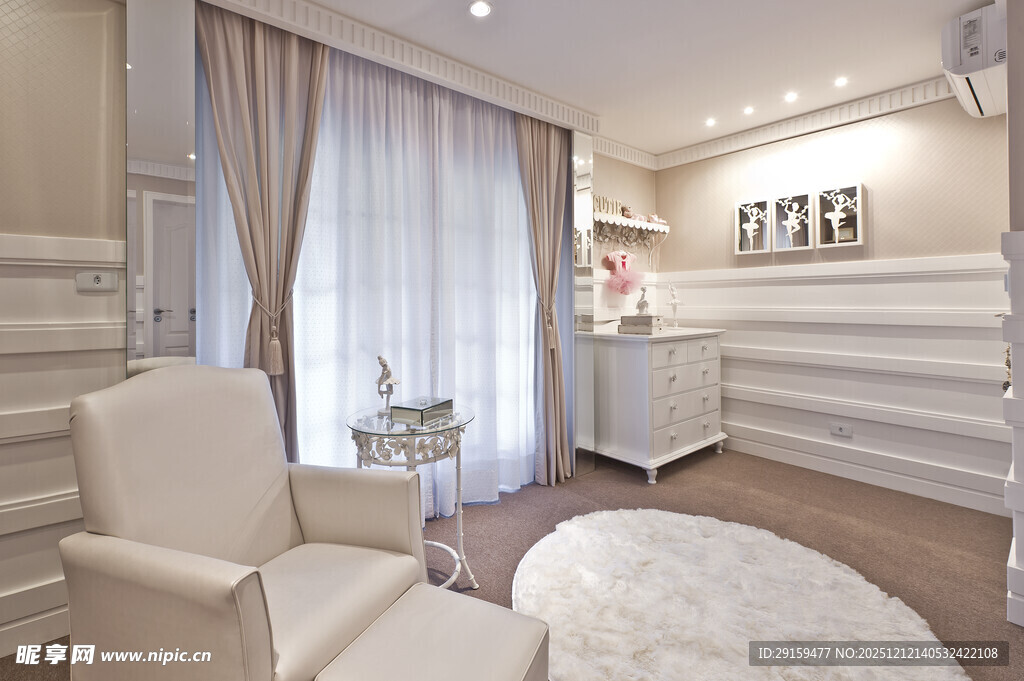 简约温馨的室内休息空间