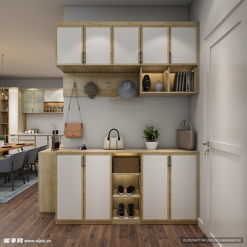 现代简约风开放式厨房一角