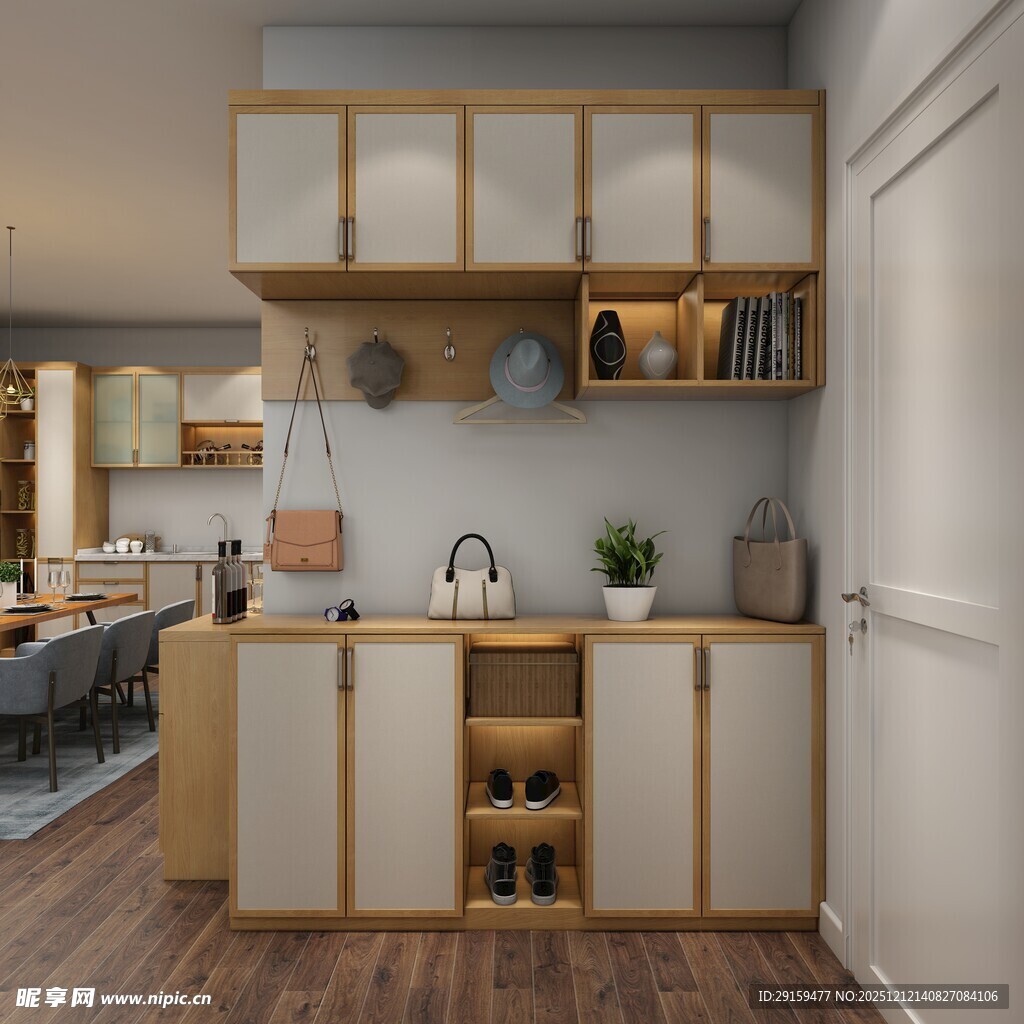 现代简约风开放式厨房一角