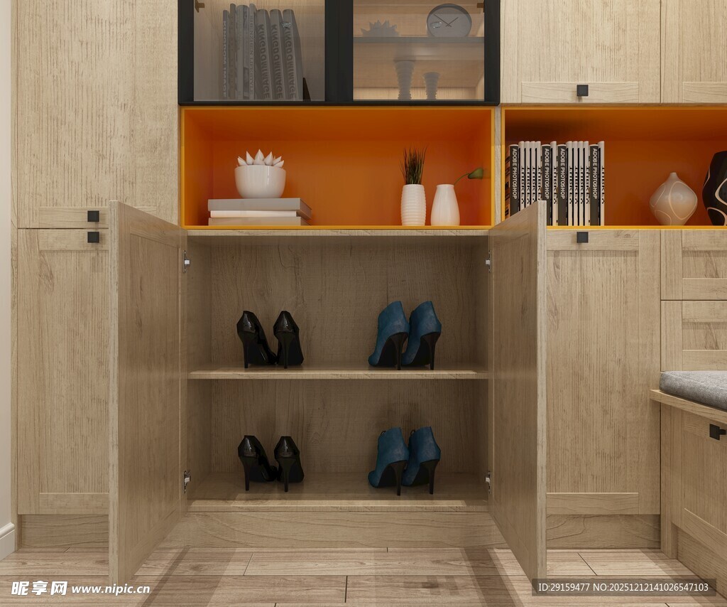 简约鞋柜设计展示