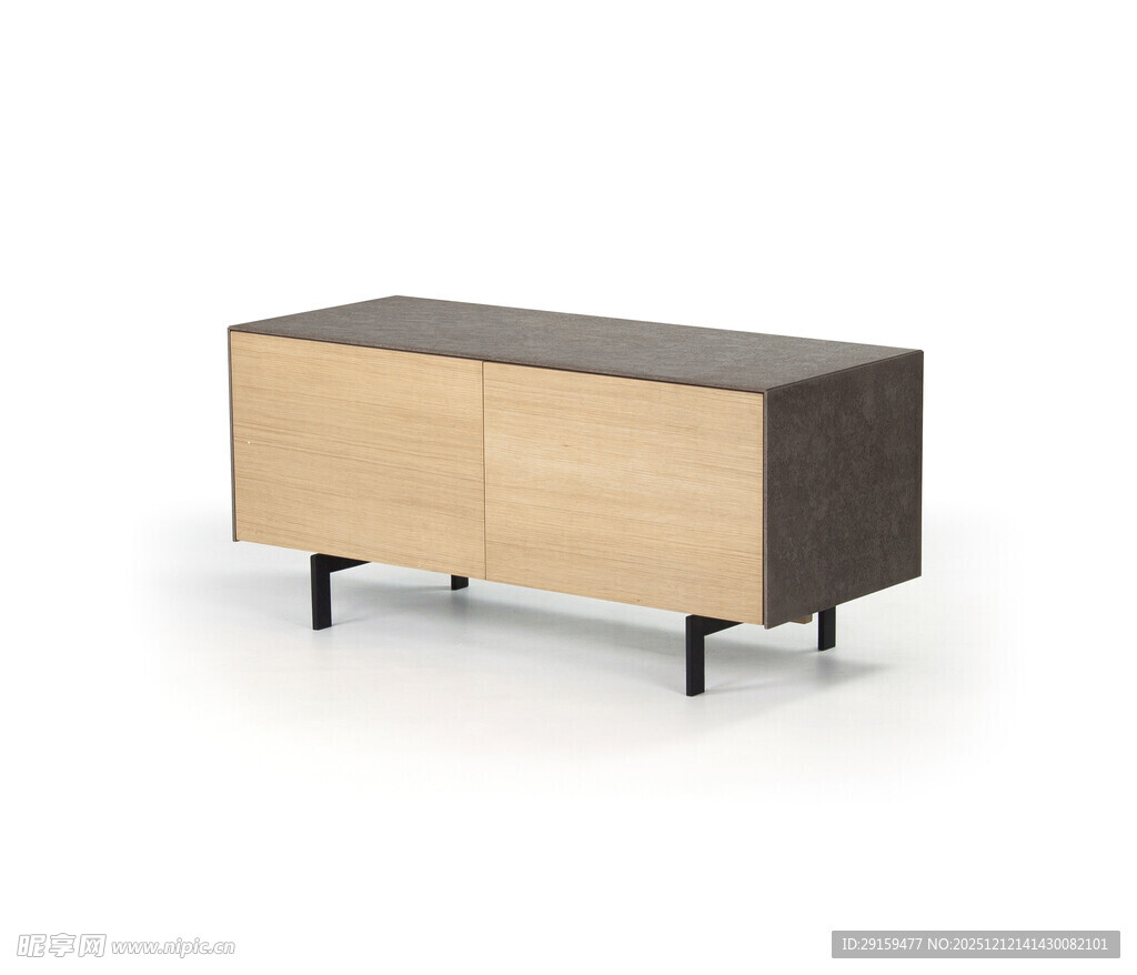 简约现代风格木质储物柜