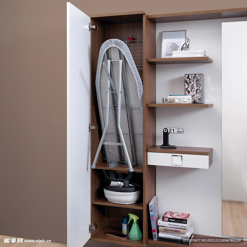 简约入户鞋柜收纳展示