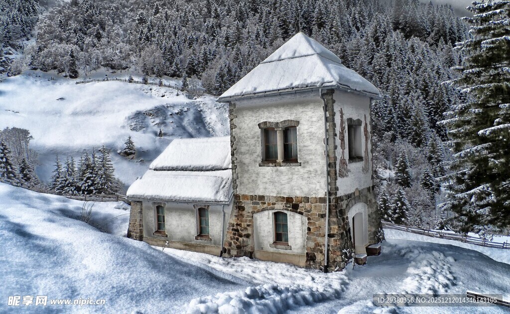 冬日雪景