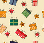 圣诞节插画背景