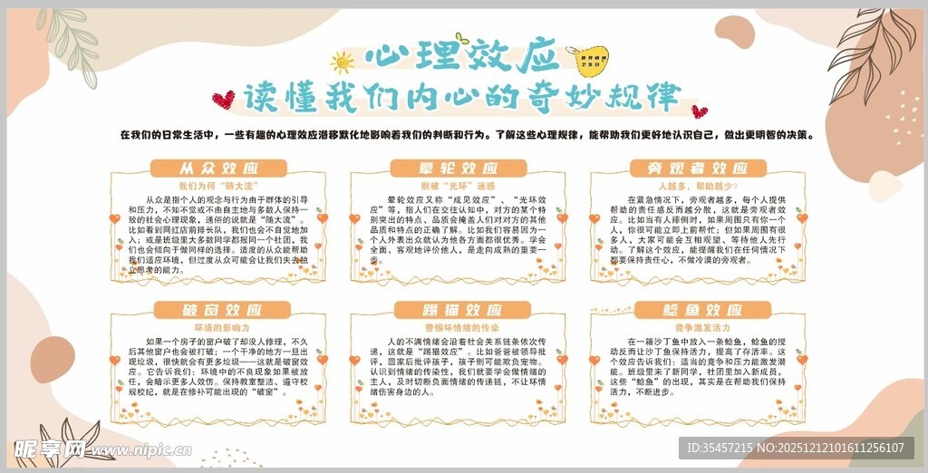 心理 健康 展板