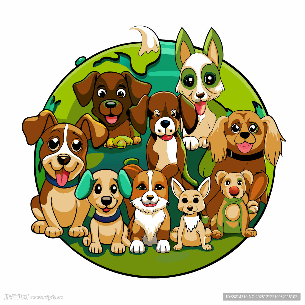 可爱狗狗大集合