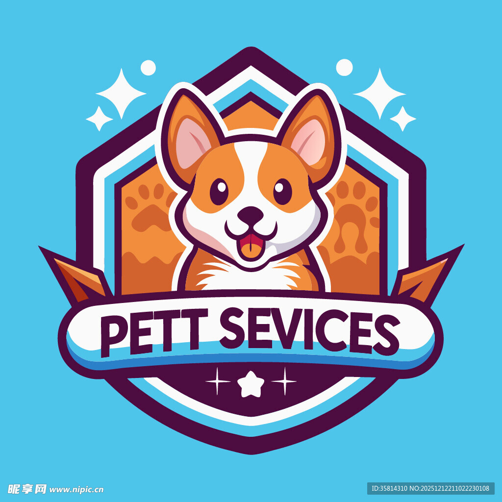 宠物服务标志设计