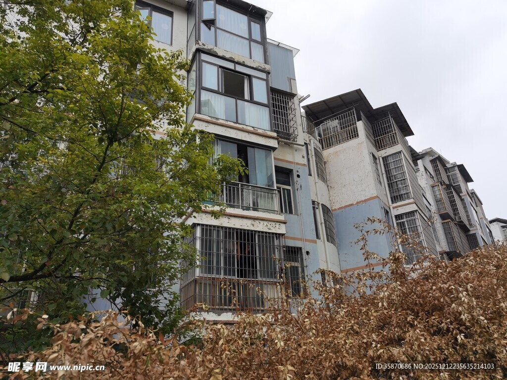 现代风格多层居民住宅楼