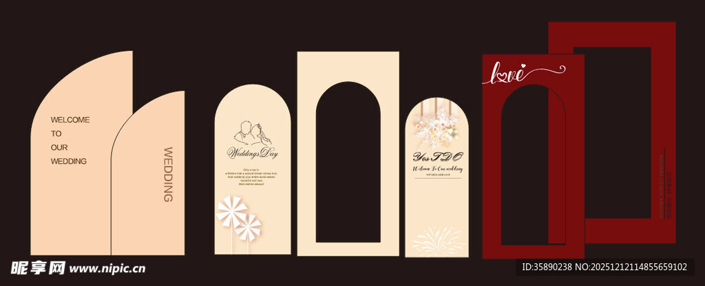 多样拱形门框设计展示