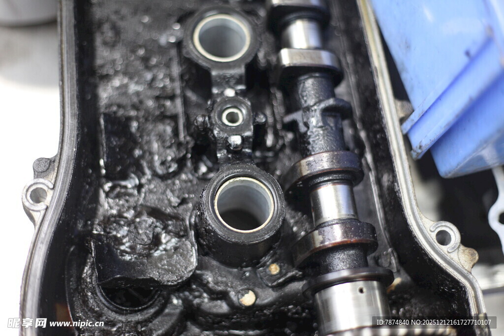 发动机内部机械零件细节