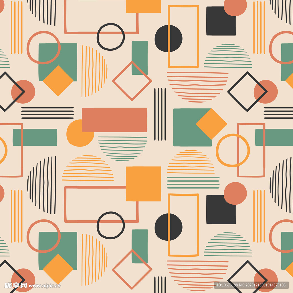 几何图案抽象背景纹理