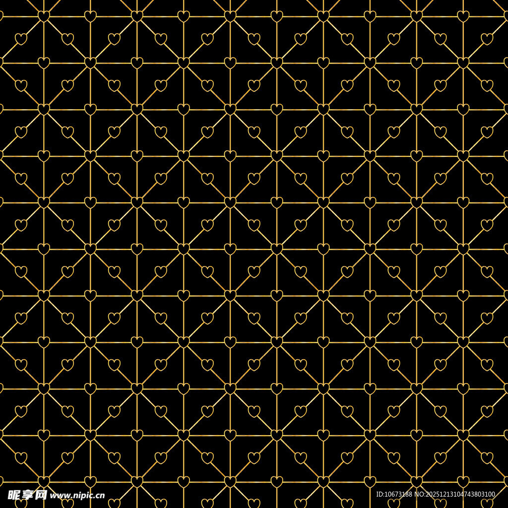 黑金几何图案纹理背景