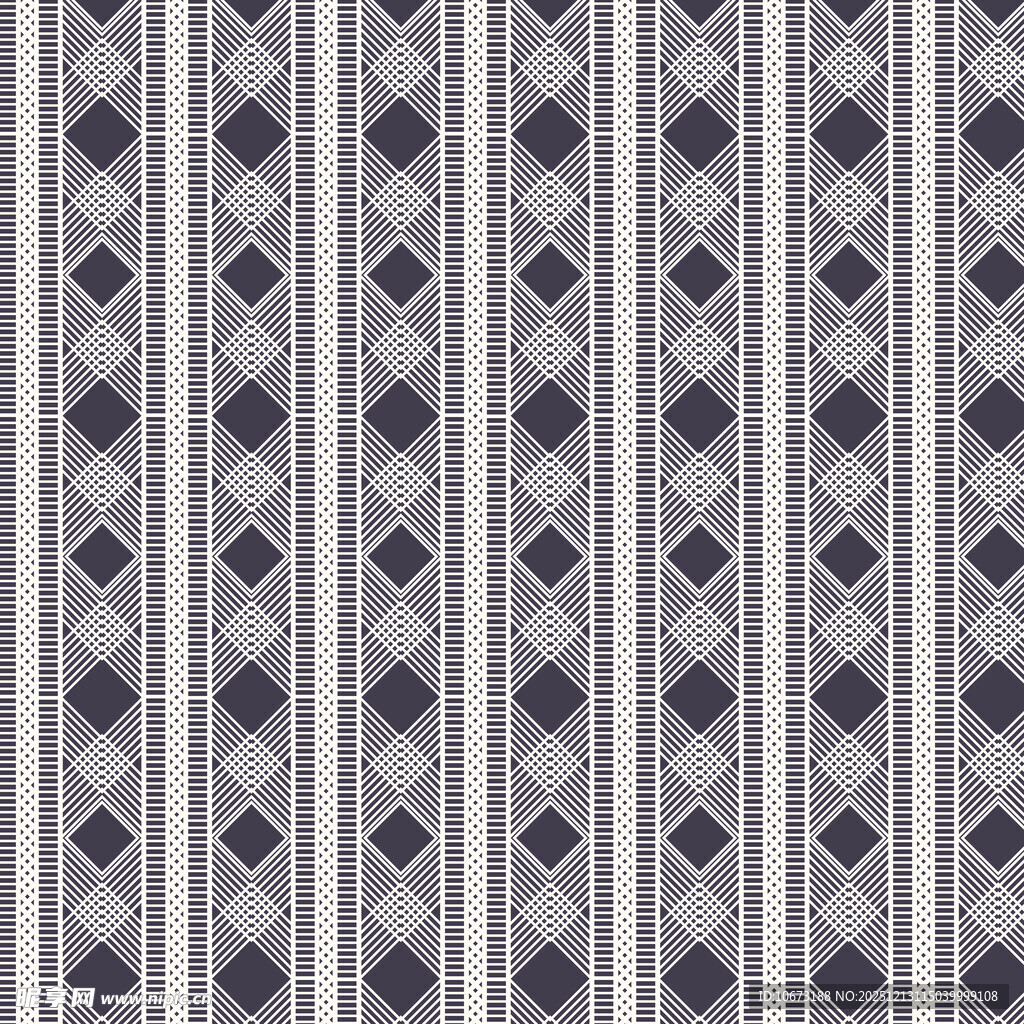 几何条纹菱形图案背景