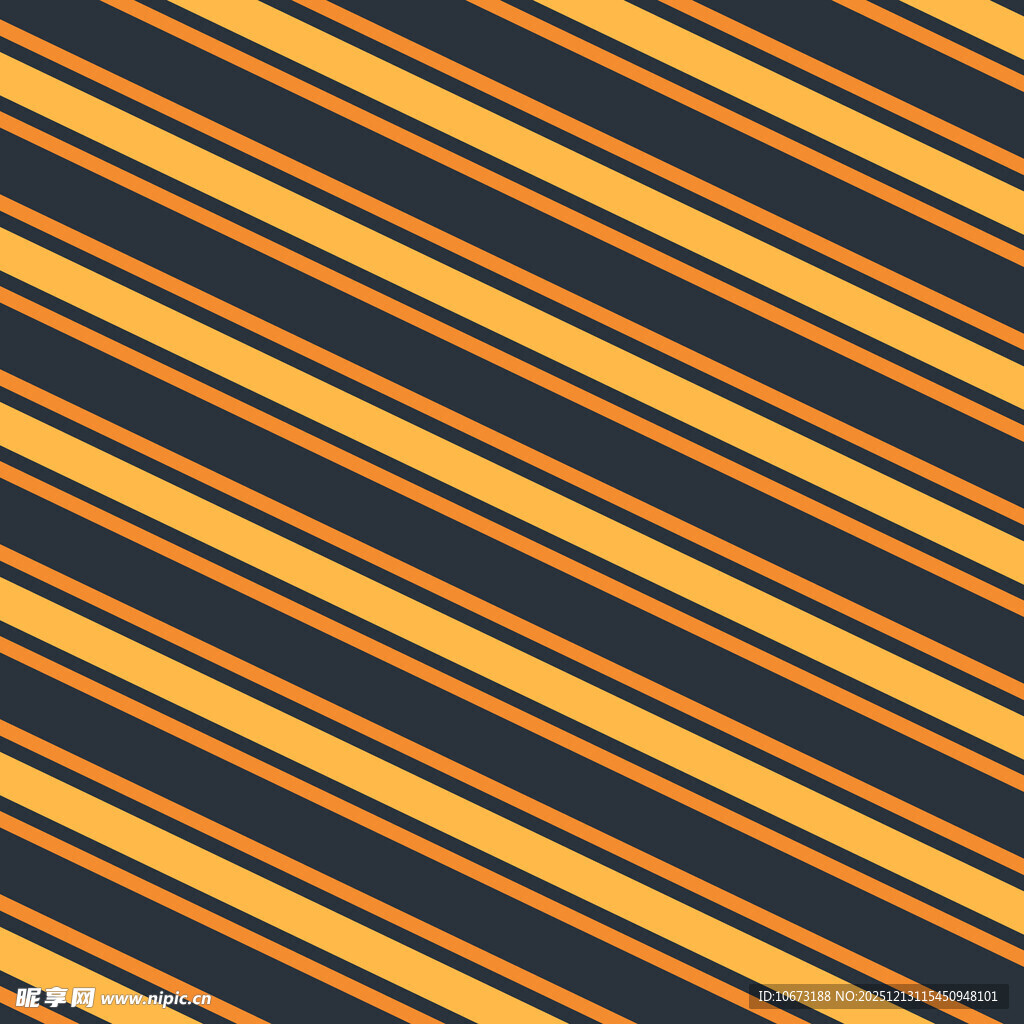 黄黑斜纹条纹图案背景
